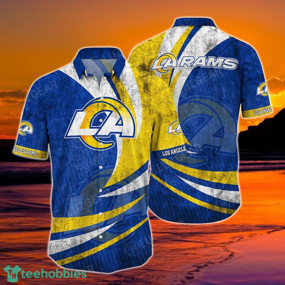 Los Angeles Rams NFL Hawaiian Shirt Trending Summer For Awesome Fans Product Photo 1
