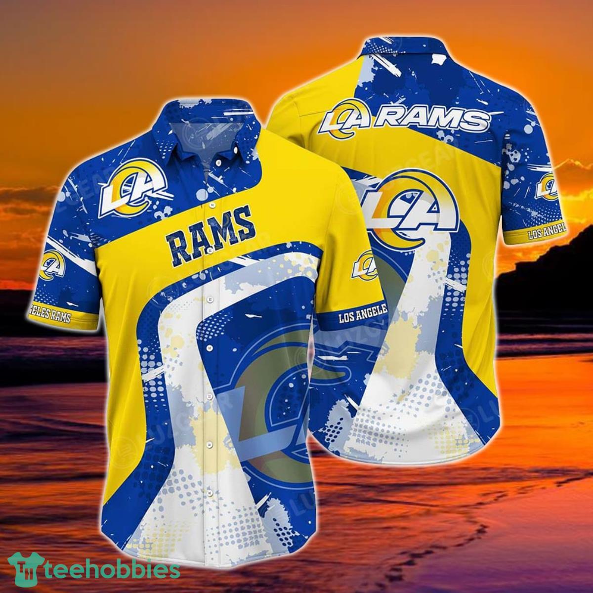 Los Angeles Rams NFL Summer Hawaiian Shirt New Collection Gift For Sports Fans NFL Product Photo 1