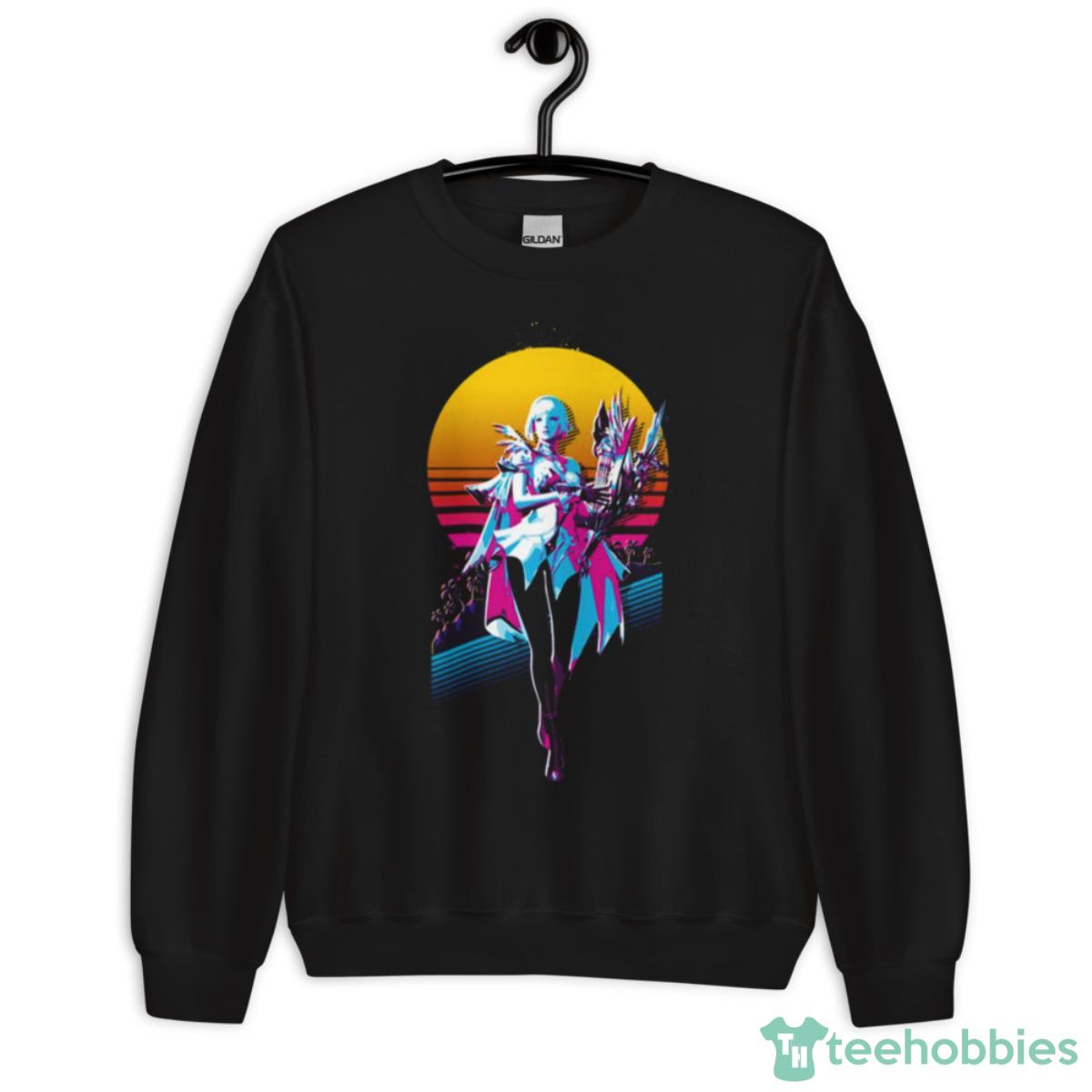 Lost Ark Bard 80s Retro Shirt - Unisex Crewneck Sweatshirt