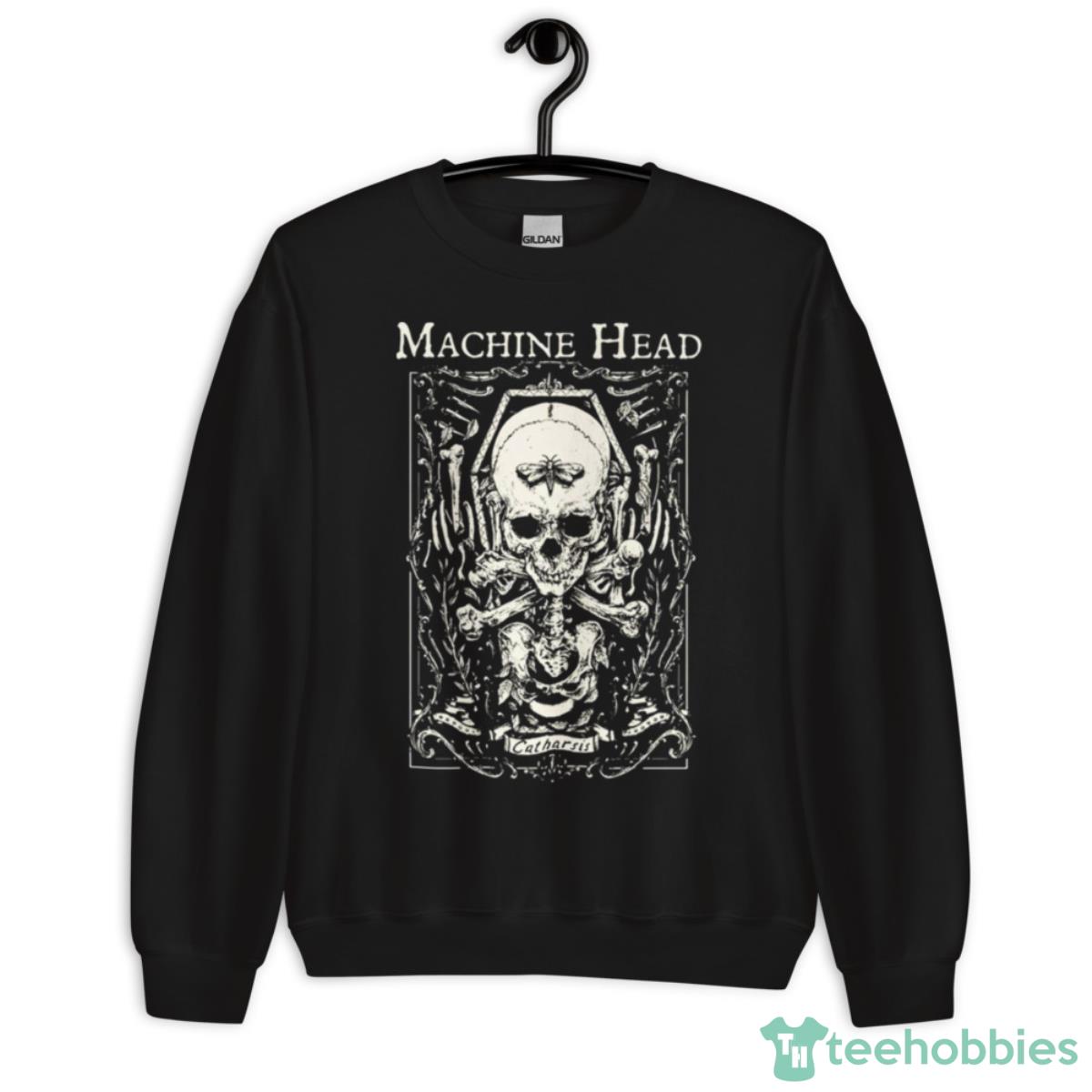 Machine Head Skull Rock Music Rock Band Shirt - Unisex Crewneck Sweatshirt