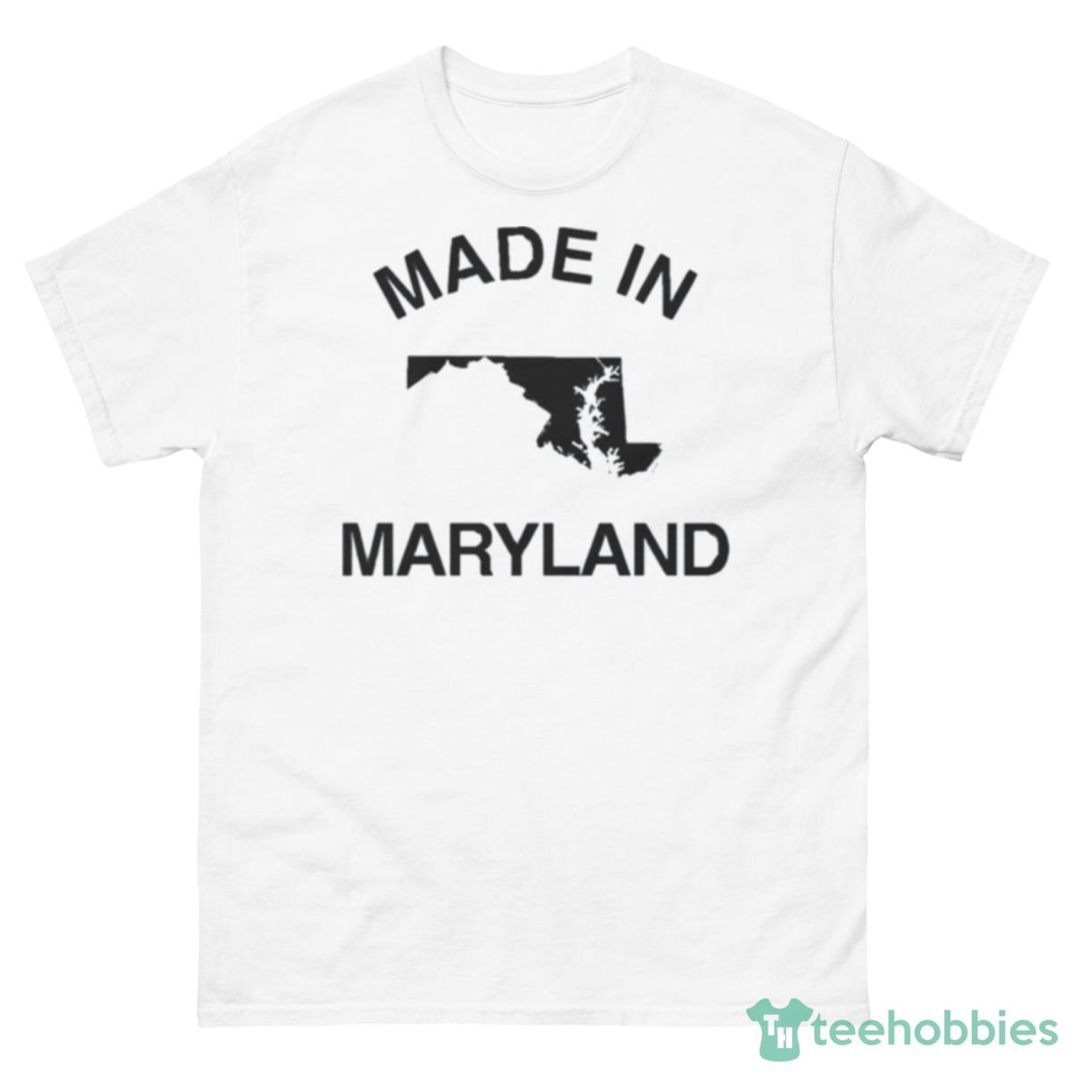 Made In Maryland Shirt - 500 Men’s Classic Tee Gildan