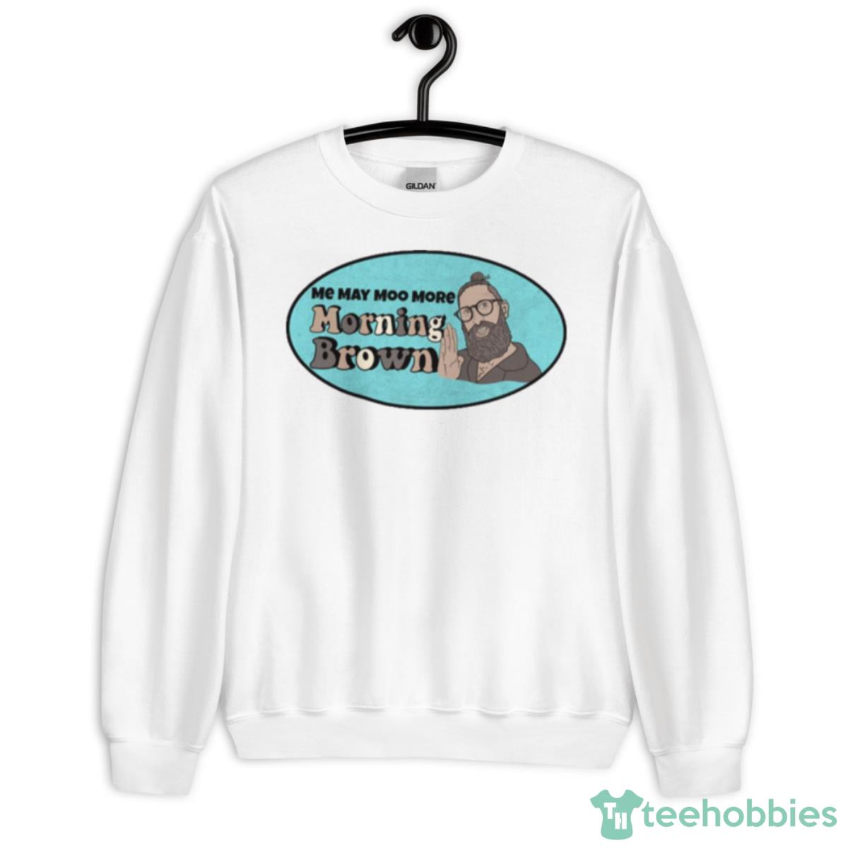 Mark Morning Brown Aunty Donna Shirt - Unisex Heavy Blend Crewneck Sweatshirt
