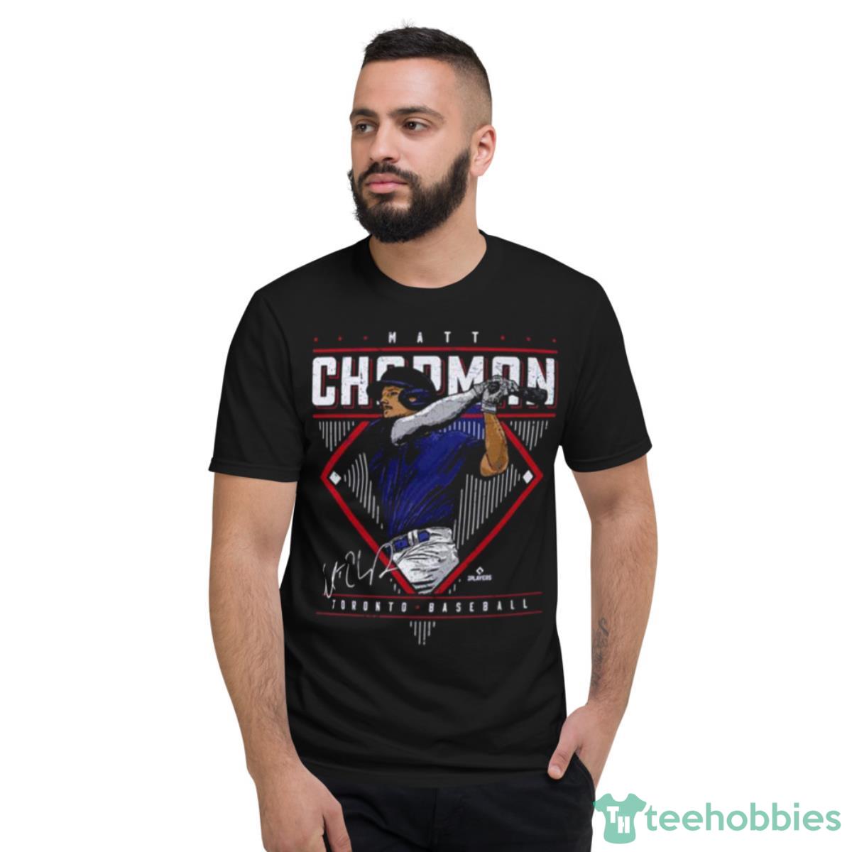 Matt Chapman Toronto Diamond Name Signature Shirt - Short Sleeve T-Shirt