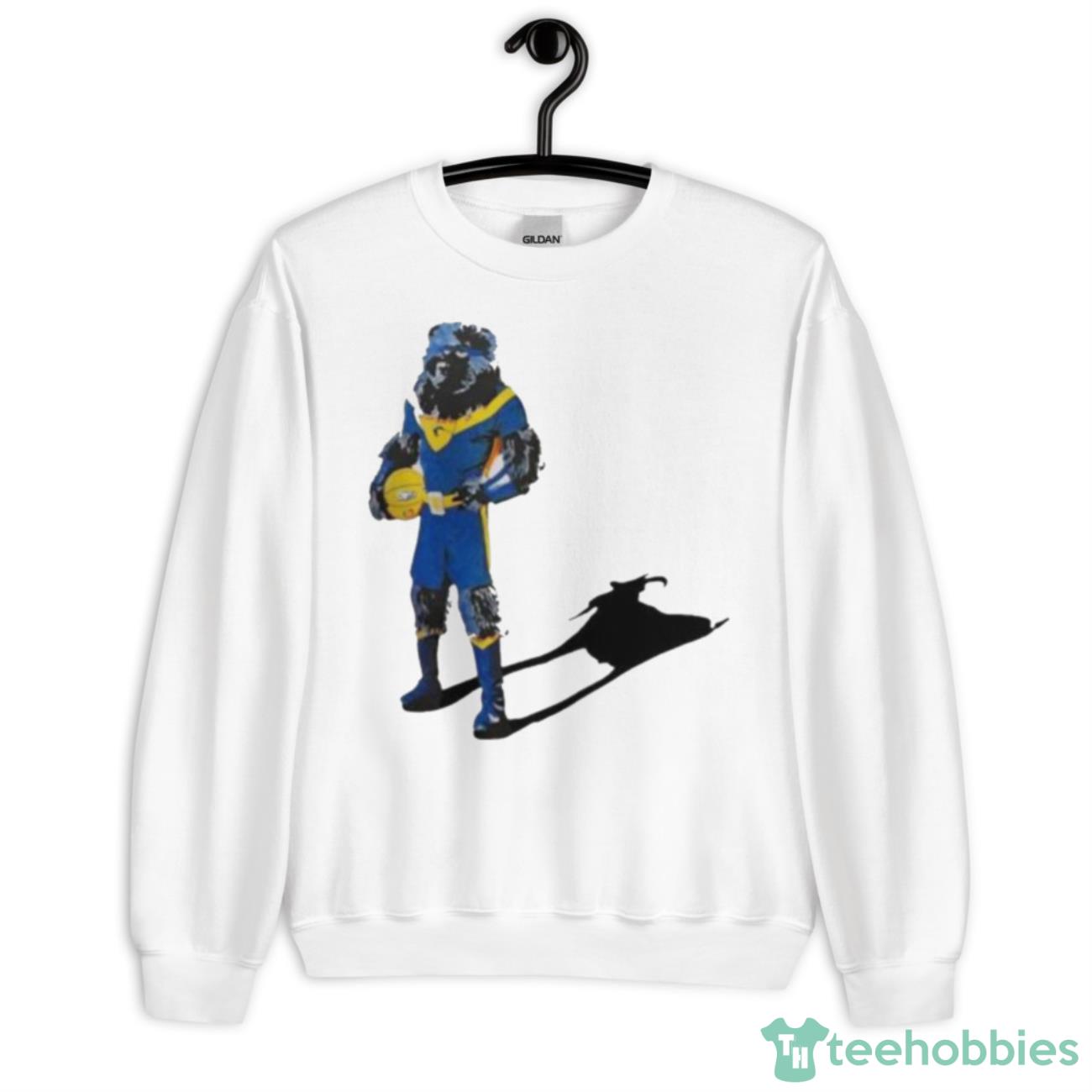 Memphis Grizzlies Bear Goat Shadow Shirt - Unisex Heavy Blend Crewneck Sweatshirt