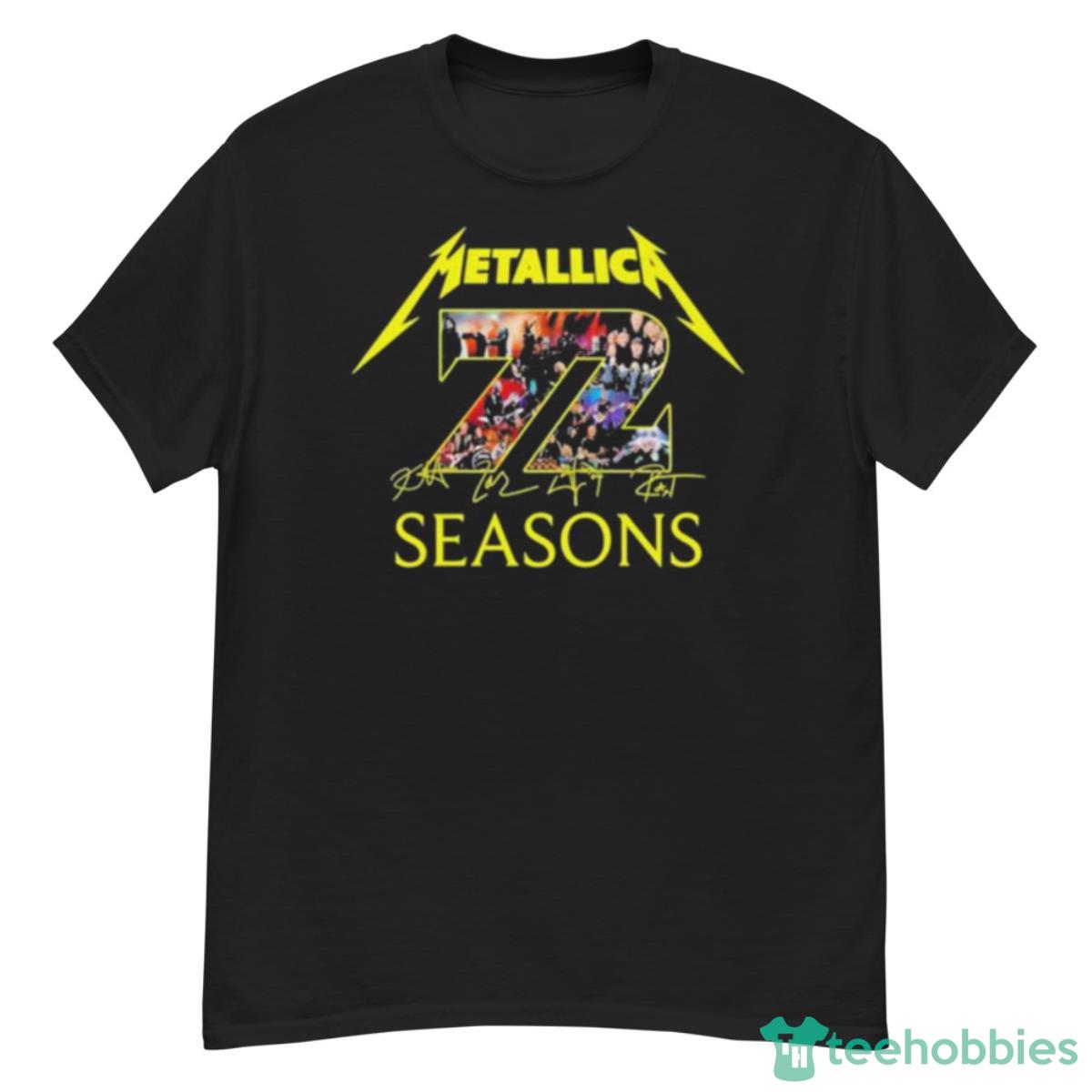 Metallica 72 Season Memory Signatures Shirt - G500 Men’s Classic T-Shirt