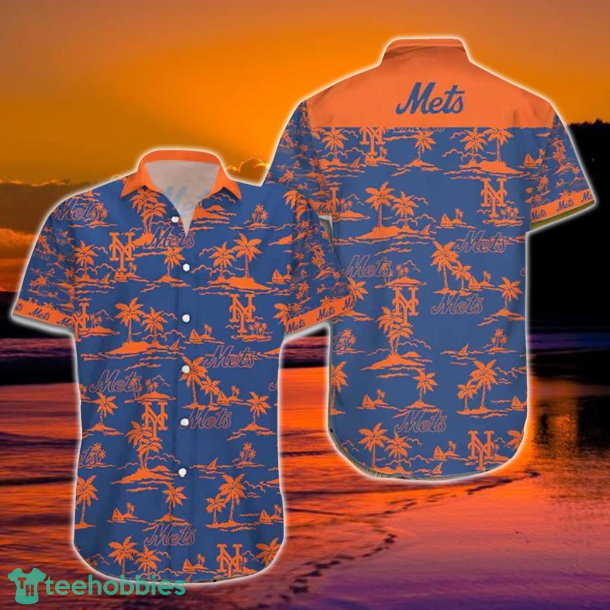 Mets Hawaiian Shirt Mets Vintage Hawaiian Shirt Product Photo 1