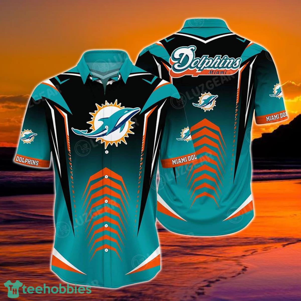 Miami Dolphins NFL Beach Shirt New Hot Trending Gift For Summer Hawaiian Shirt Product Photo 1