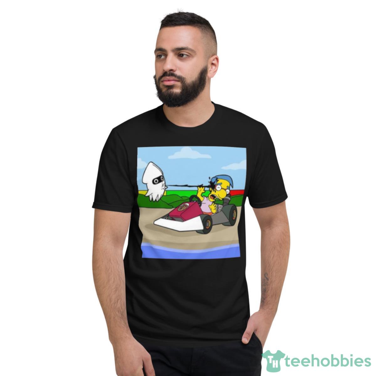 Milhouse Van Houten Super Mario Game Shirt - Short Sleeve T-Shirt