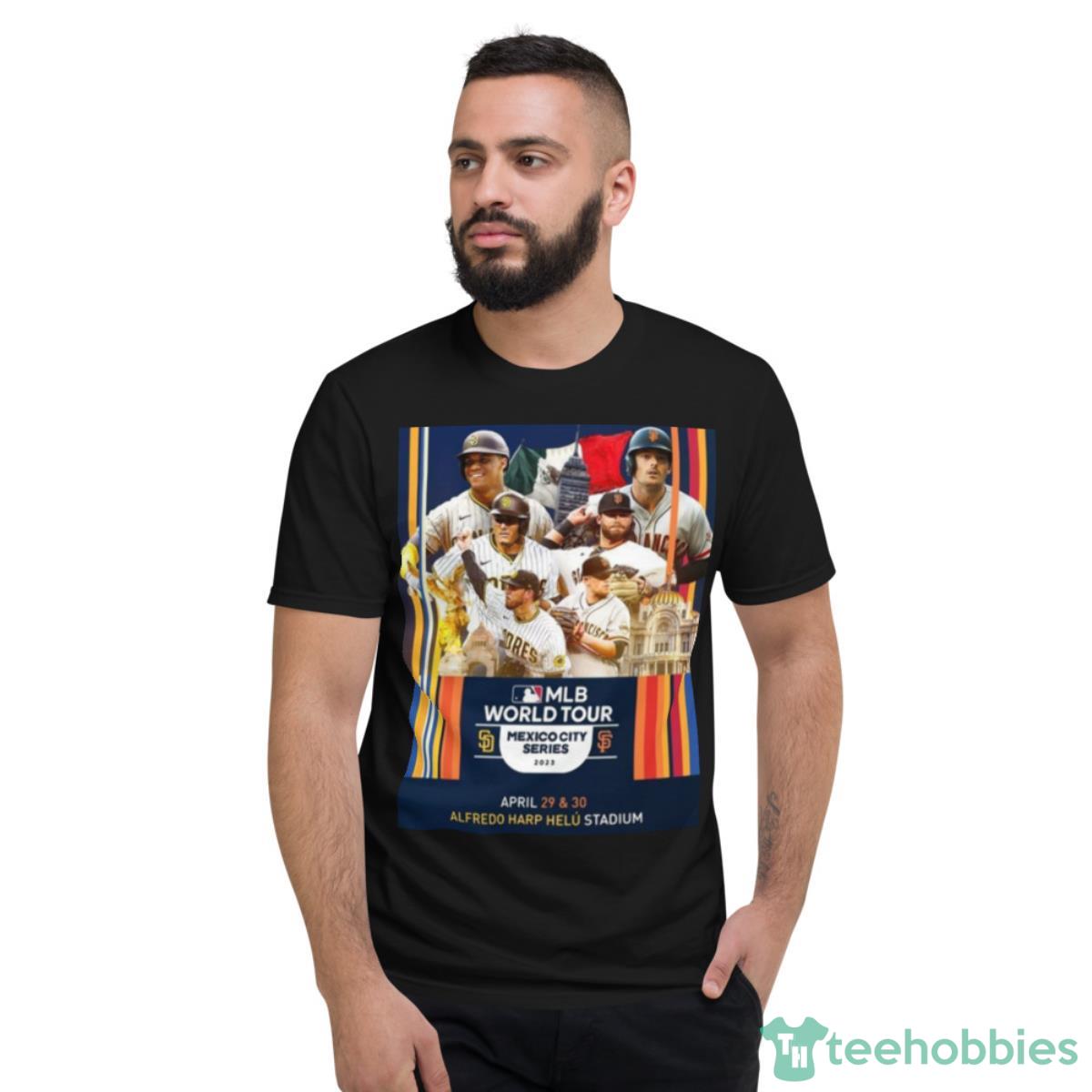 MLB World Tour Mexico City Series 2023 San Diego Padres Vs San Francisco Giants Shirt Product Photo 2