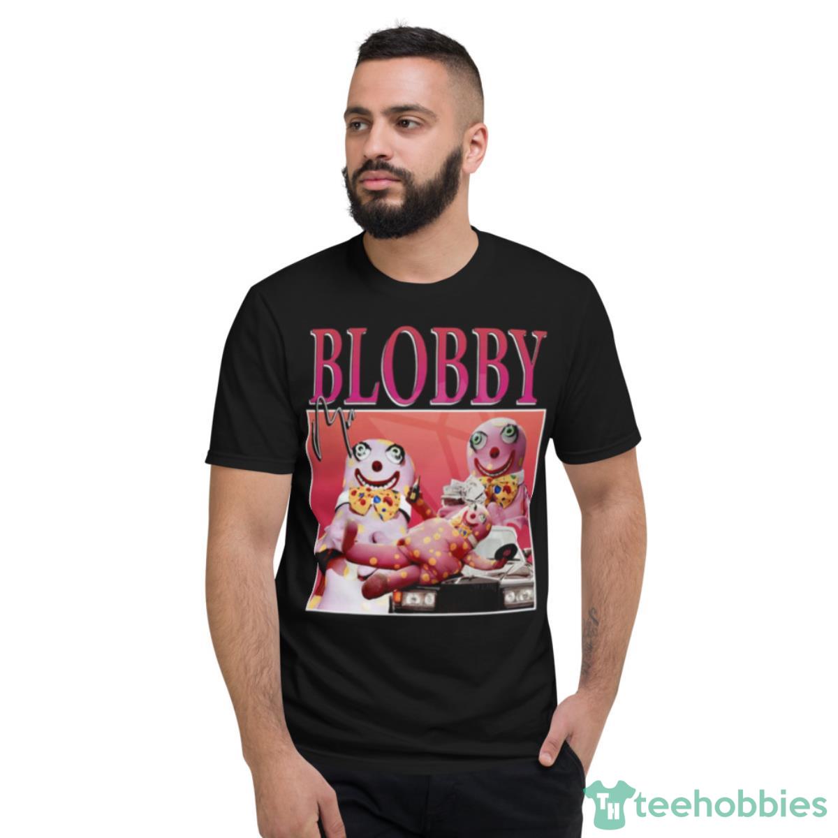 Mr Blobby Homage Noel’s House Party Shirt - Short Sleeve T-Shirt