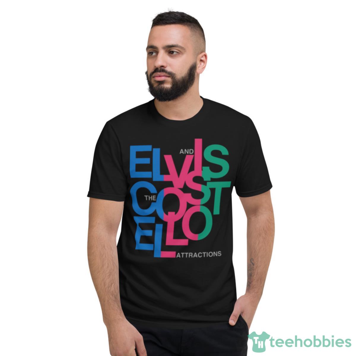 Musician Guitar Elvis Costello Shirt - Short Sleeve T-Shirt