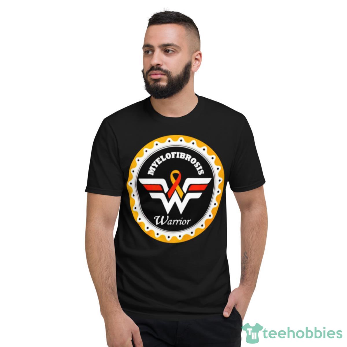 Myelofibrosis Warrior Logo Shirt - Short Sleeve T-Shirt