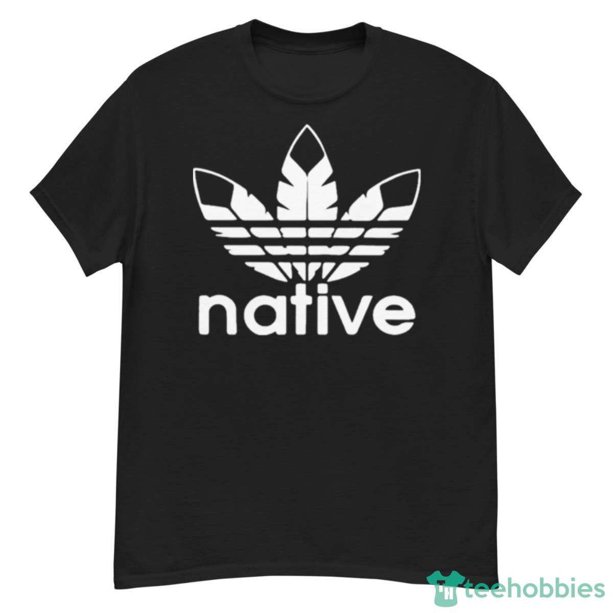 Native American Adidas Feather Logo Shirt - G500 Men’s Classic T-Shirt