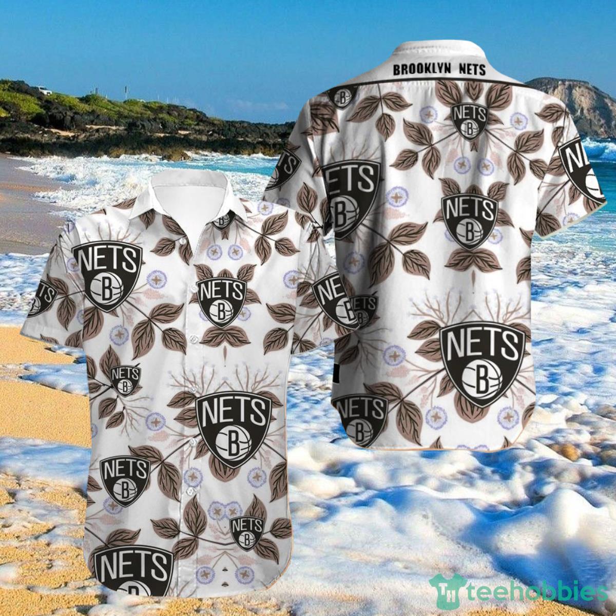 NBA Brooklyn Nets Hawaiian Shirt For Men And Women Product Photo 1