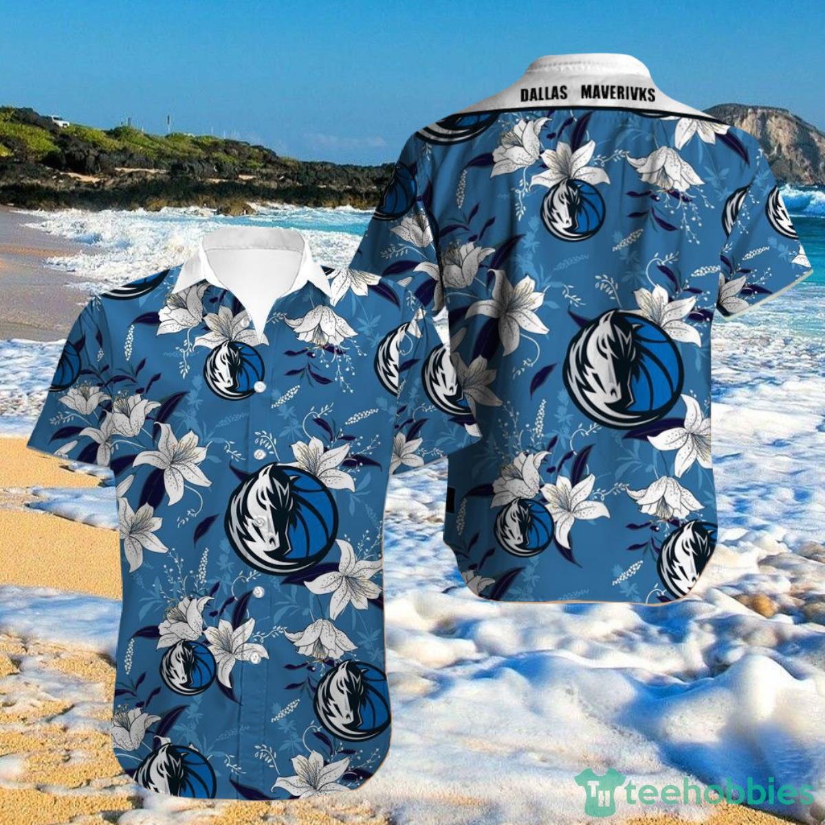 NBA Dallas Mavericks Hawaiian Shirt For Men And Women Product Photo 1