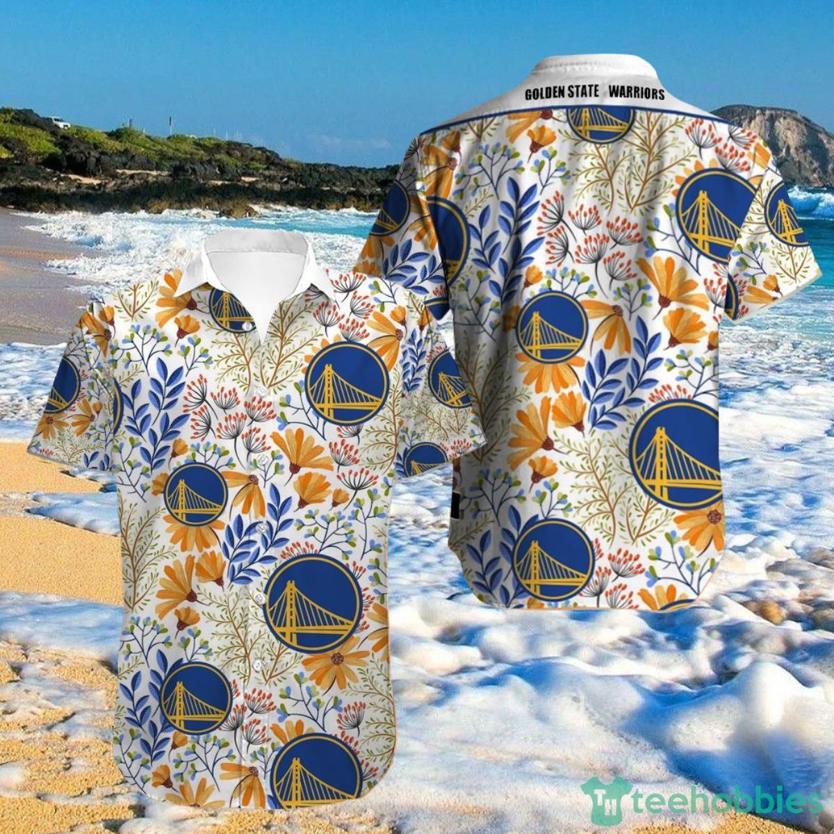 NBA Golden State Warriors Hawaiian Shirt For Men And Women Product Photo 1