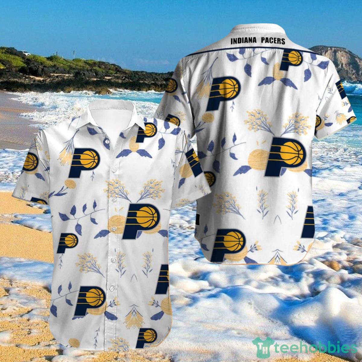 NBA Indiana Pacers Hawaiian Shirt For Men And Women Product Photo 1
