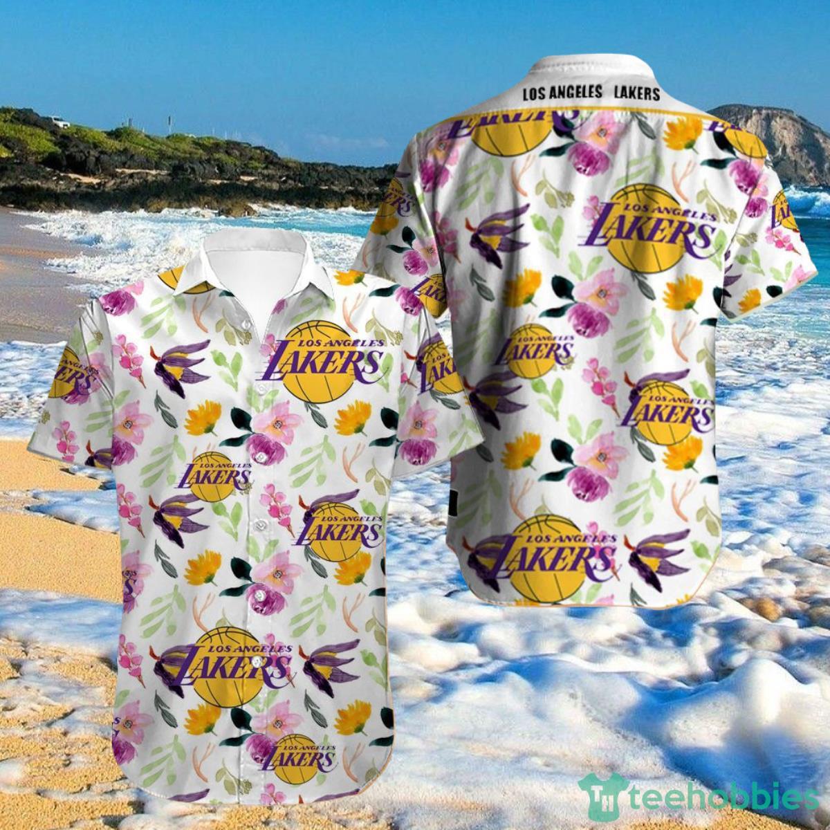 NBA Los Angeles Lakers Hawaiian Shirt For Men And Women Product Photo 1