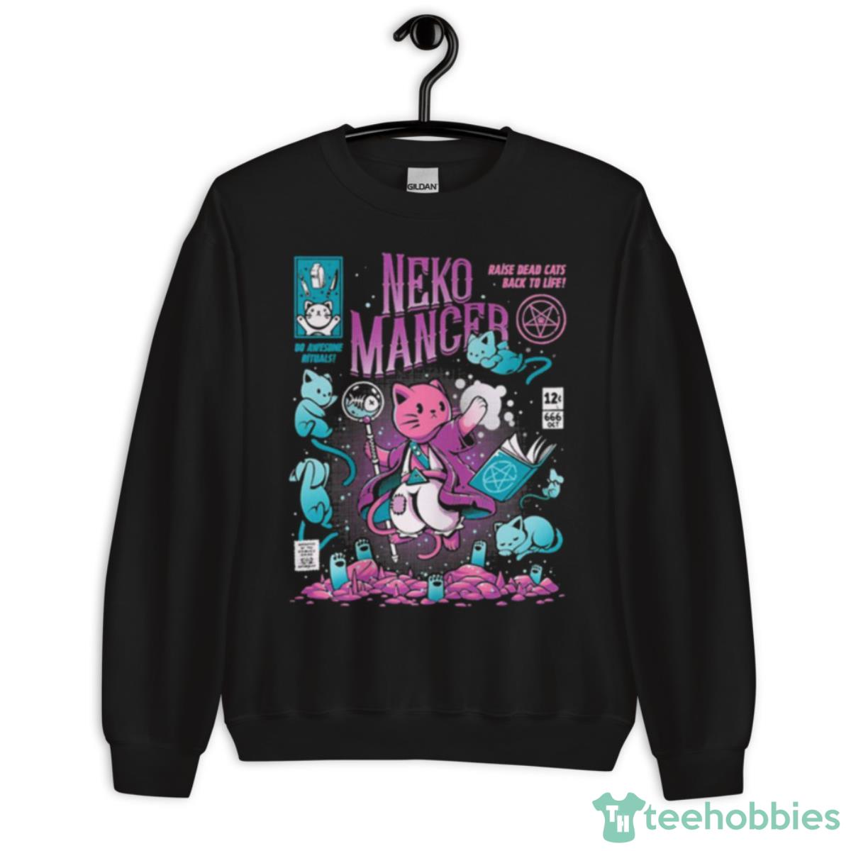 Neko Mancer Tri Blend Granblue Fantasy Shirt - Unisex Crewneck Sweatshirt