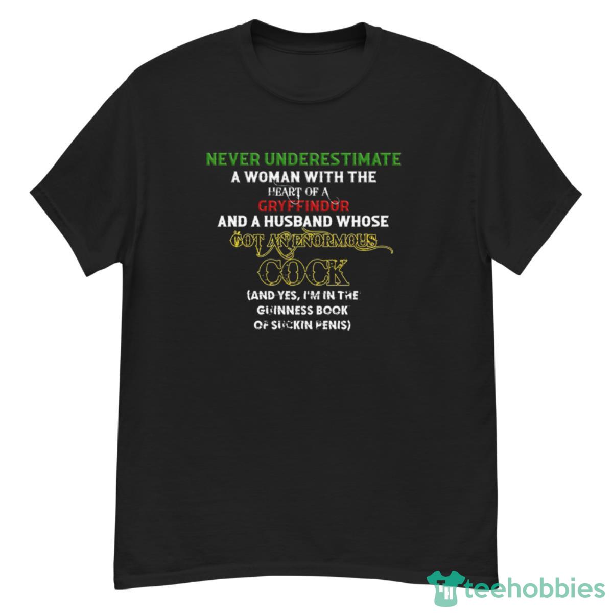 Never Underestimate A Woman With The Heart Of A Gryffindor Shirt - G500 Men’s Classic T-Shirt