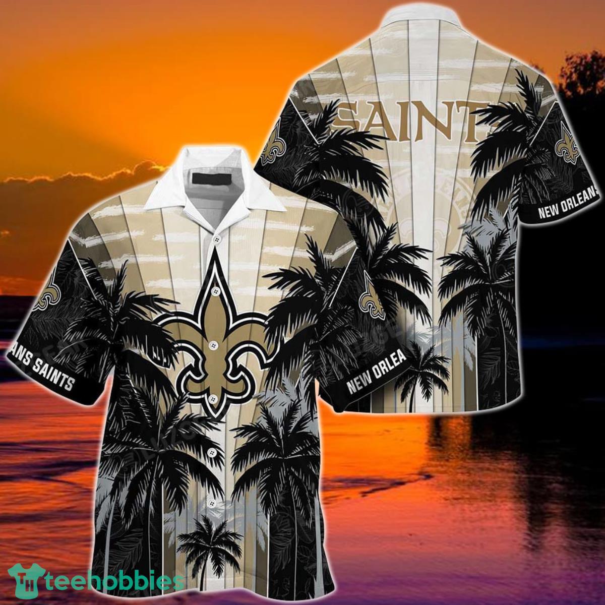 New Orleans Saints NFL Football Hawaiian Shirt, Trending Beach Shirt Style For Big Fans Product Photo 1