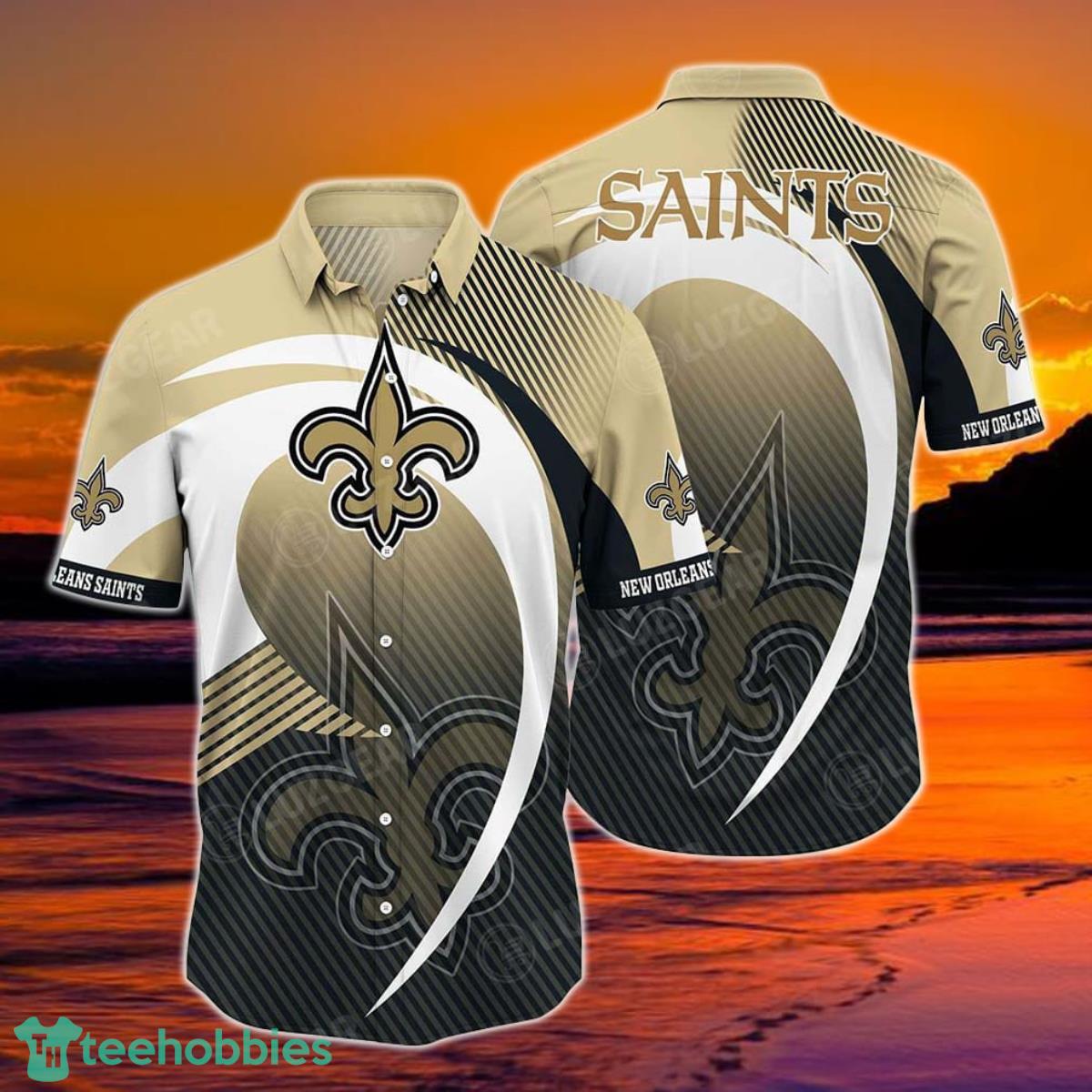 New Orleans Saints NFL Hawaiian Shirt, New Hot Trending Summer Beach Shirt Best Gift For Fan Product Photo 1