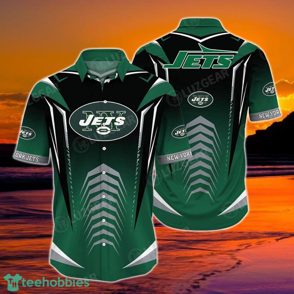 New York Jets NFL Beach Shirt New Hot Trending Gift For Summer Hawaiian Shirt Product Photo 1