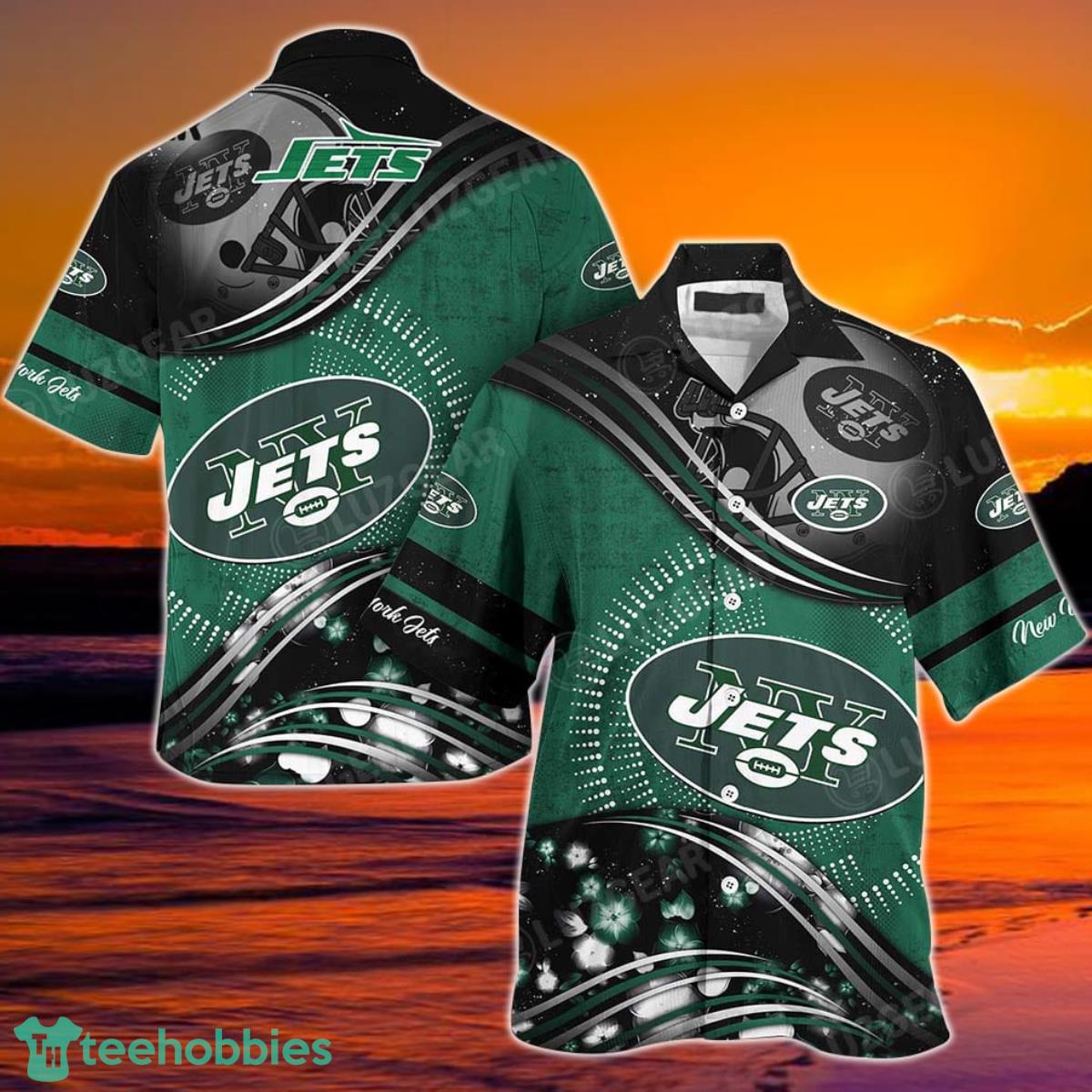 New York Jets NFL Football Hawaiian Shirt This Summer Best Gift For Fans Product Photo 1