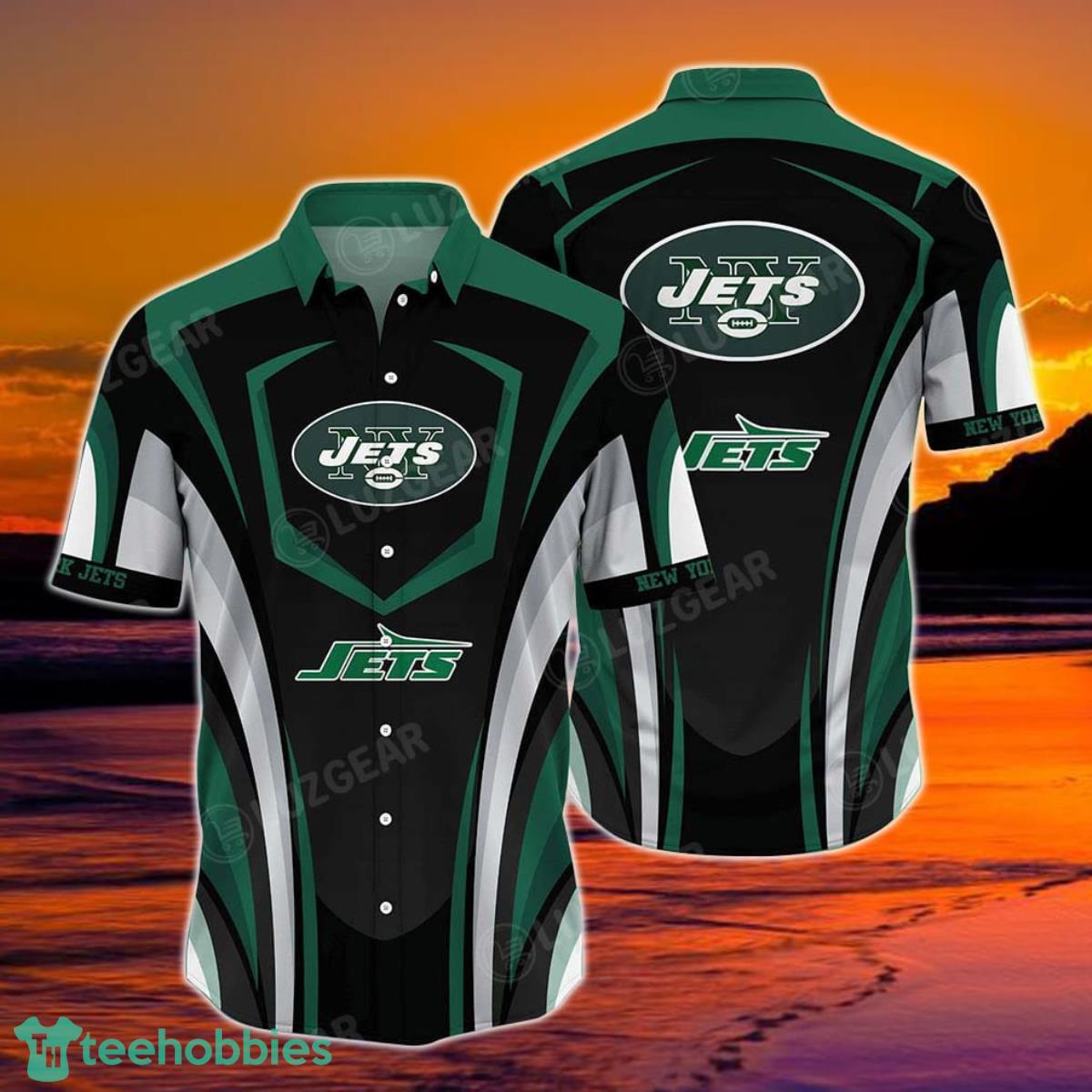New York Jets NFL Hawaiian Shirt New Collection Trends Summer Best Gift For Sports Fans Product Photo 1