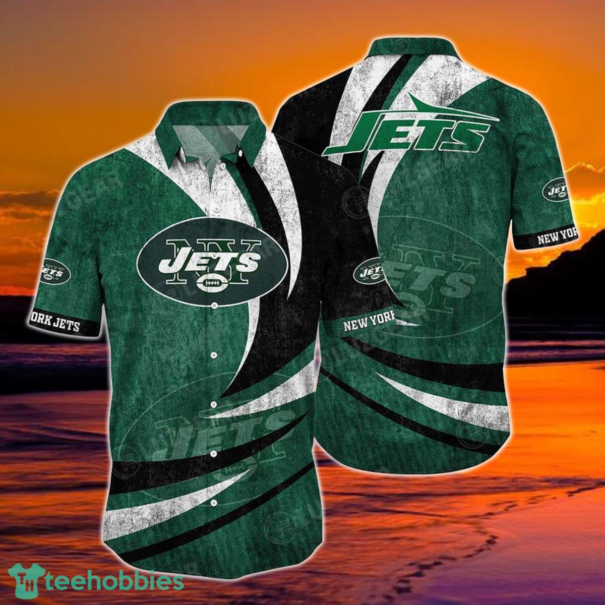 New York Jets NFL Hawaiian Shirt Short Style Hot Trending Summer For Awesome Fan Product Photo 1