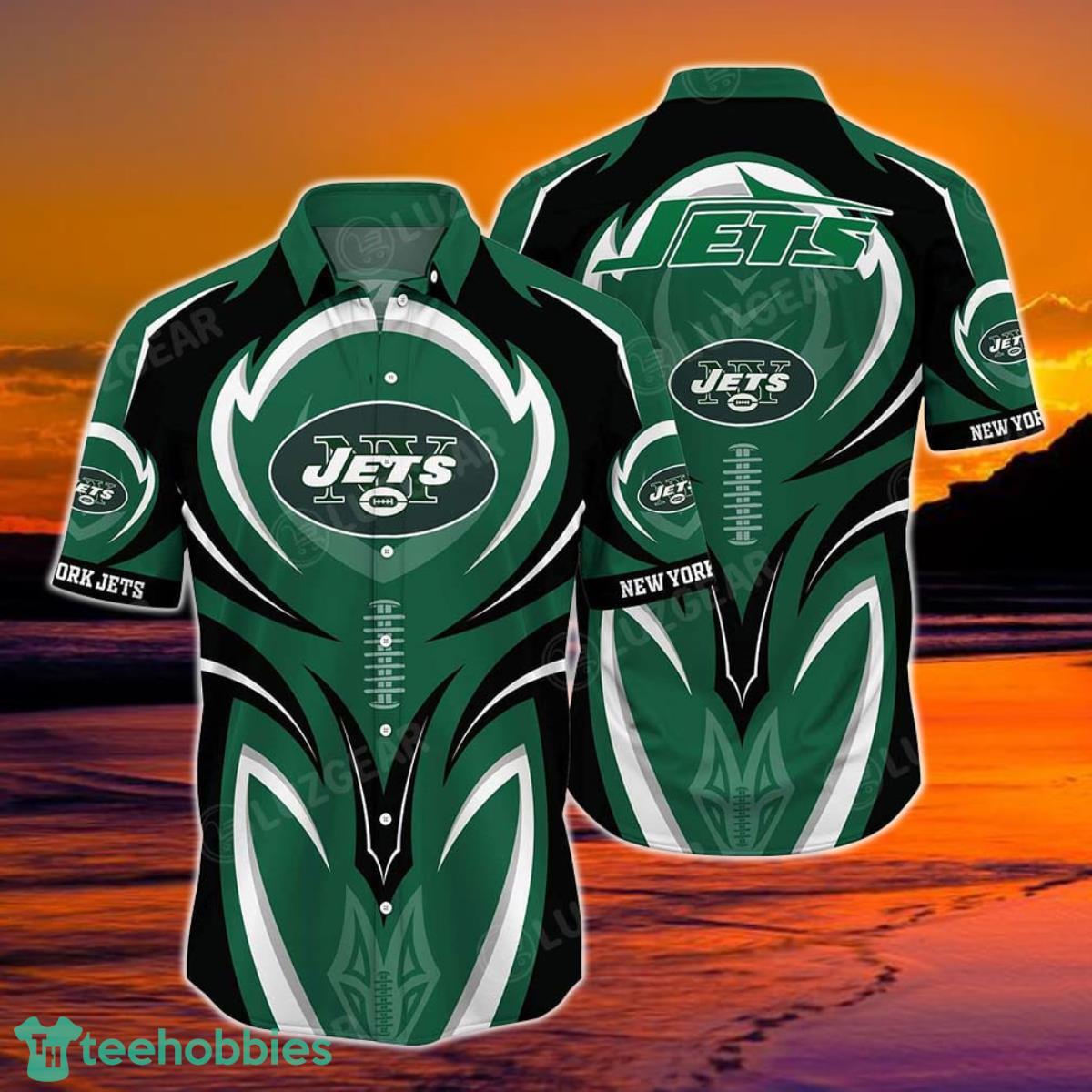 New York Jets NFL Hawaiian Shirt Short Style Summer For Awesome Fans Product Photo 1
