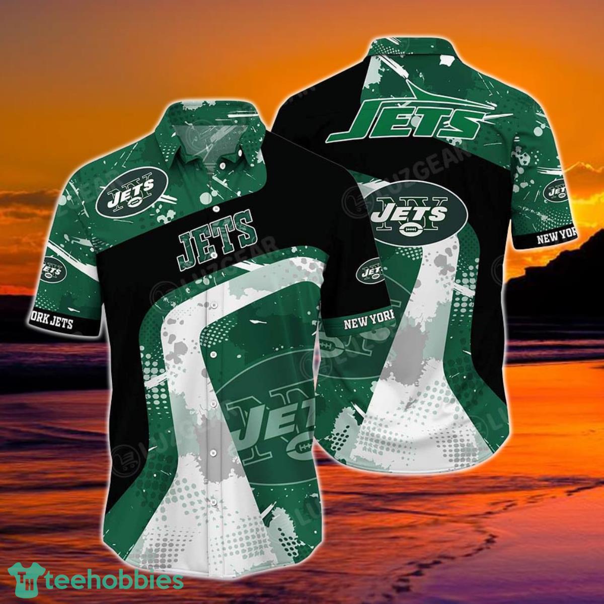 New York Jets NFL Summer Hawaiian Shirt New Collection Gift For Sports Fans NFL Product Photo 1