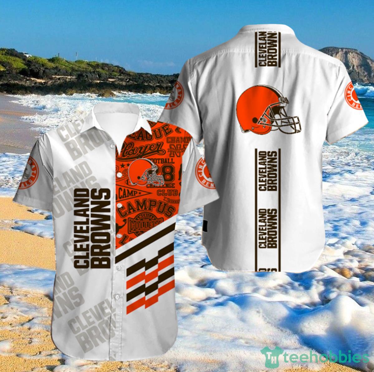 NFL Cleveland Browns Hawaiian Shirt Gift For Fan Product Photo 1