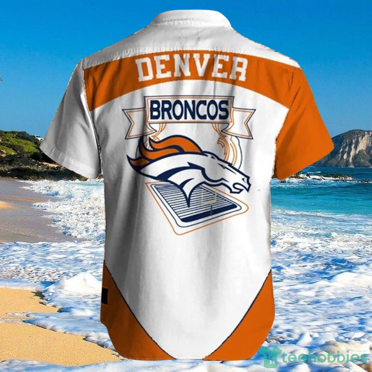 NFL Denver Broncos Shirts Fireball Hawaiian Shirt Product Photo 2