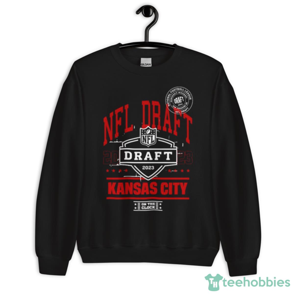 NFL Draft 2023 Kansas City On The Clock Shirt - Unisex Crewneck Sweatshirt