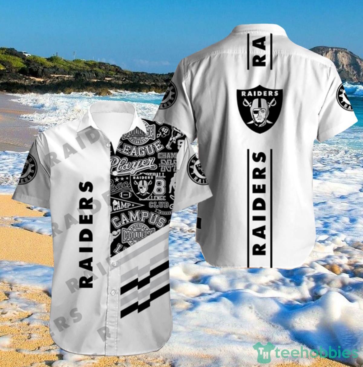 NFL Las Vegas Raiders Hawaiian Shirt Gift For Fan Product Photo 1