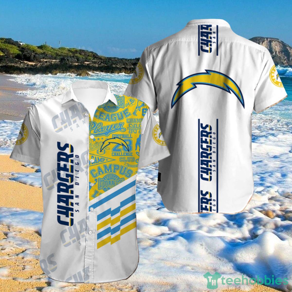 NFL Los Angeles Chargers Hawaiian Shirt Gift For Fan Product Photo 1