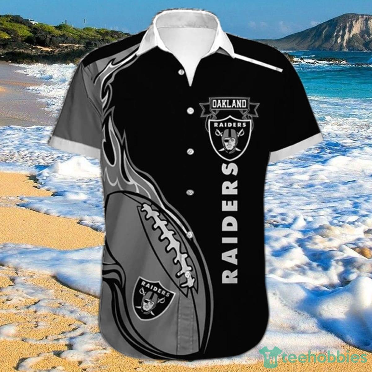 HOT Oakland Raiders NFL Customized Summer Hawaiian Shirt