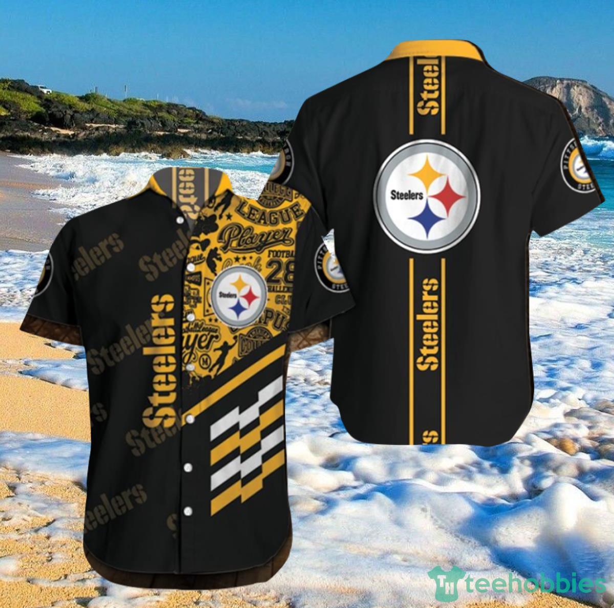 NFL Pittsburgh Steelers Hawaiian Shirt Gift For Fan Product Photo 1