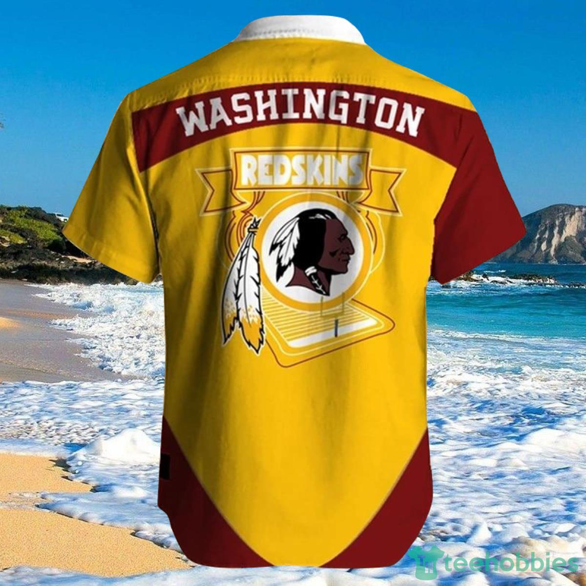 NFL Washington Redskins Shirts Fireball Hawaiian Shirt Product Photo 2