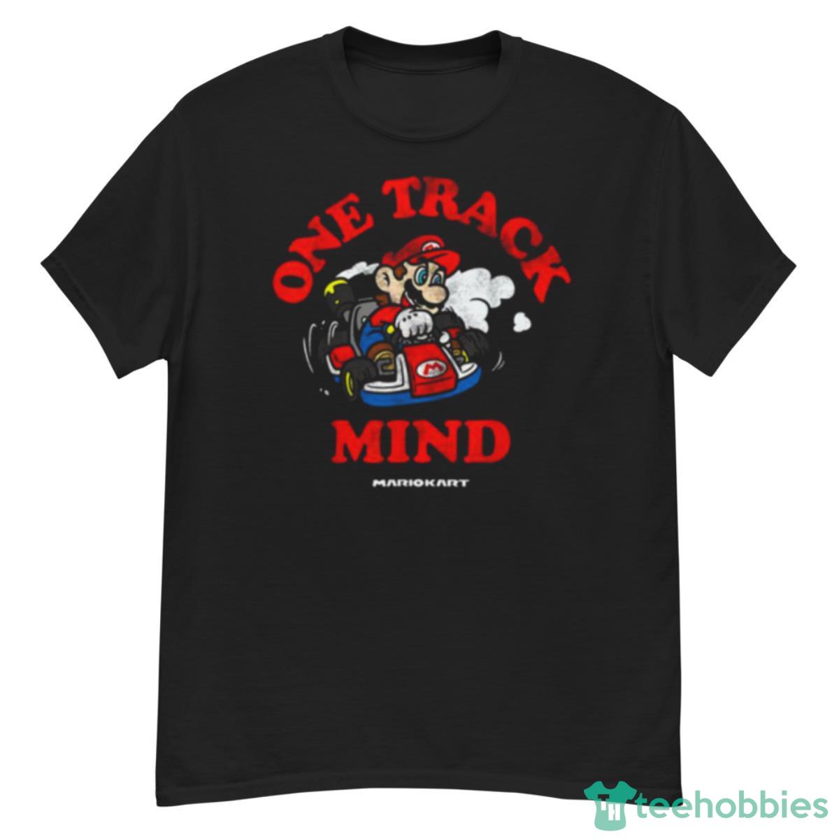 Nintendo Mario Kart One Track Mind Graphic Shirt - G500 Men’s Classic T-Shirt