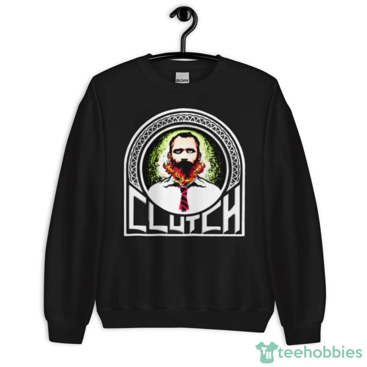 Nomaden Green Face Jenggot Clutch Band Shirt - Unisex Crewneck Sweatshirt