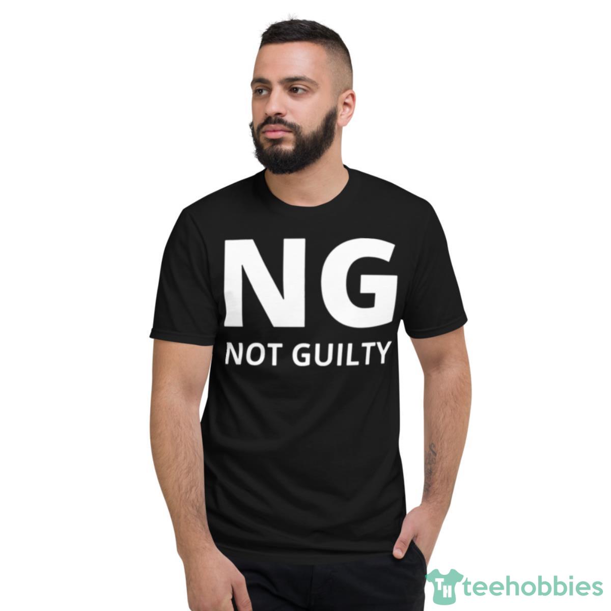 Not Guilty Tag Defense Shirt - Short Sleeve T-Shirt