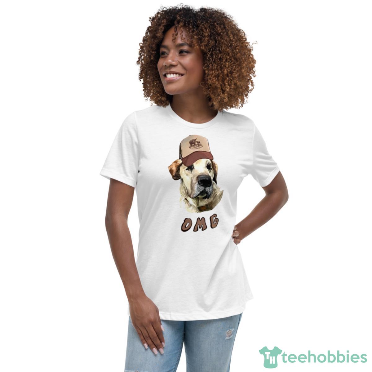 Old Man George Omg Shirt - Womens Relaxed Short Sleeve Jersey Tee Old Man George Omg Shirt - Womens Relaxed Short Sleeve Jersey Tee