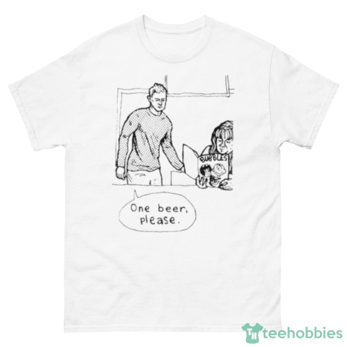 One Beer Please Shirt - 500 Men’s Classic Tee Gildan