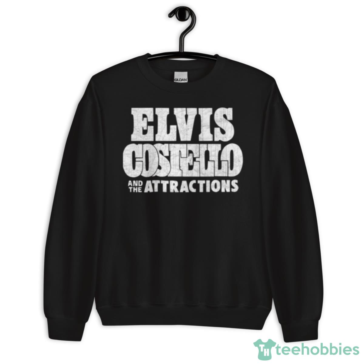 Original Elvis Costello And The Attractions Shirt - Unisex Crewneck Sweatshirt