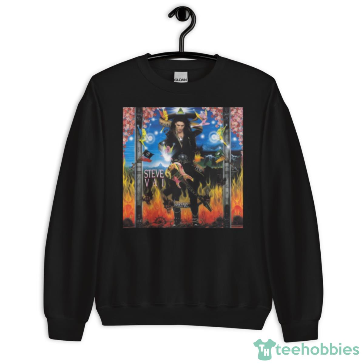 Passion And Warfare Steve Vai Cover Graphic Shirt - Unisex Crewneck Sweatshirt