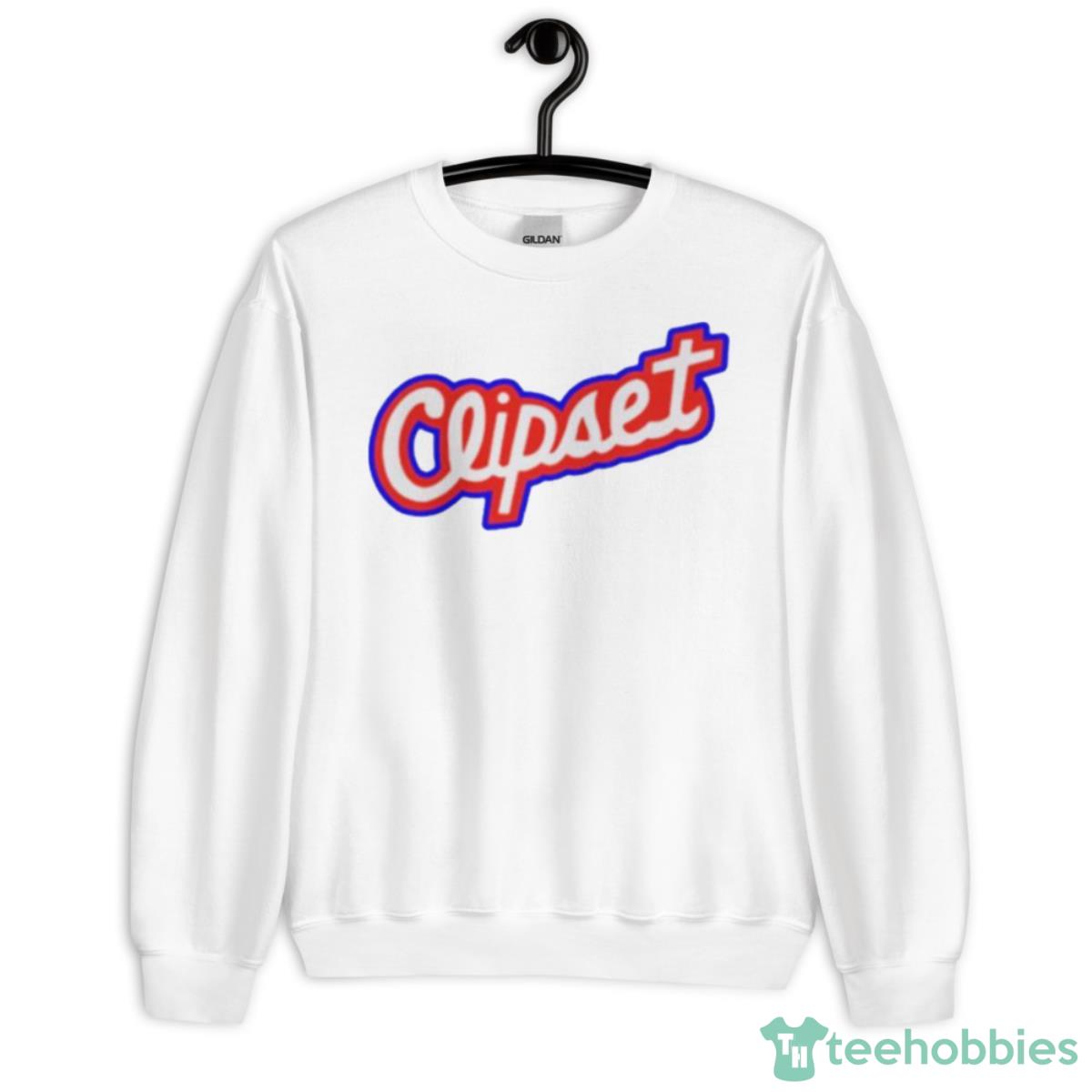 Paul George Wearing Clipset Shirt - Unisex Heavy Blend Crewneck Sweatshirt