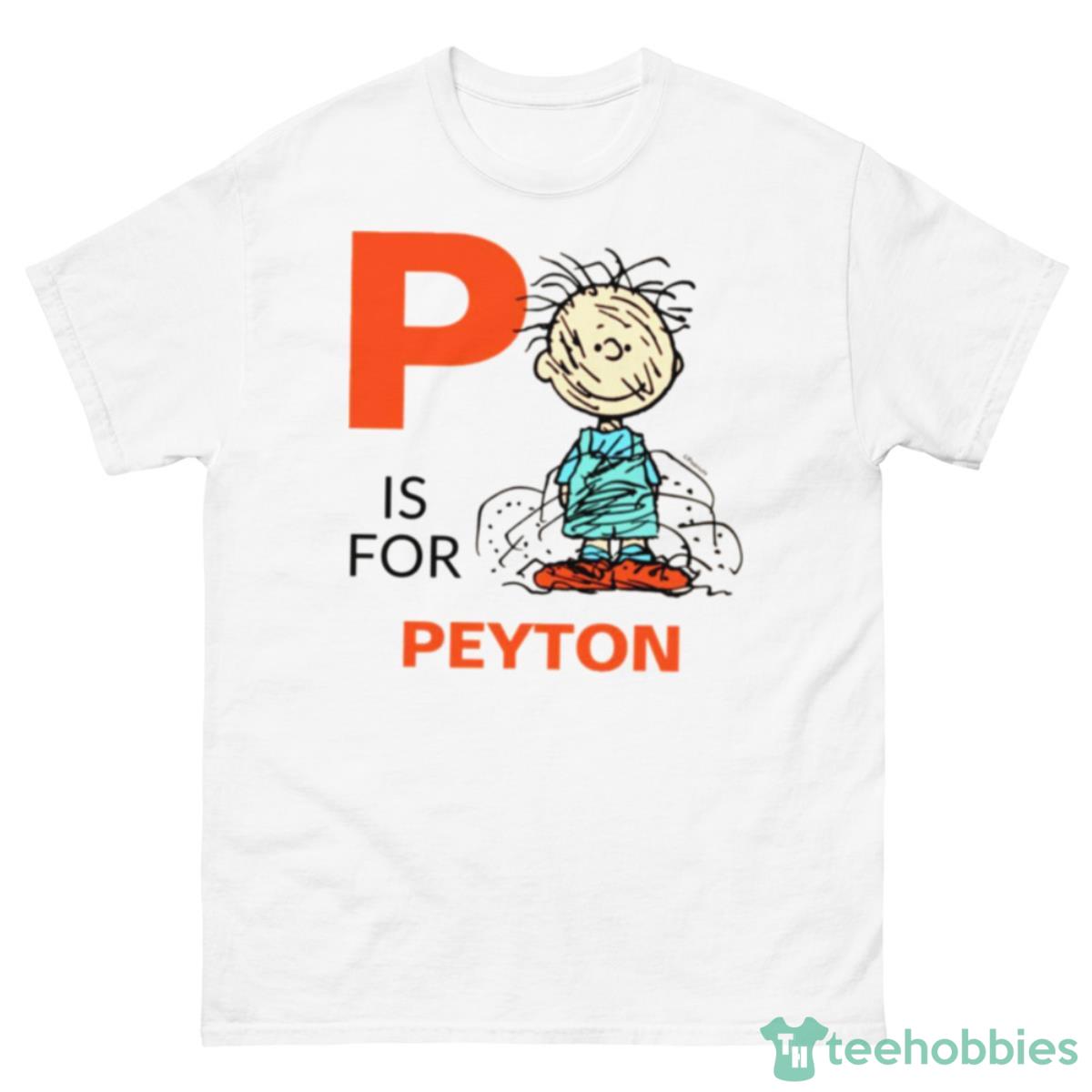 Personalized Pigpen Peanuts Shirt - 500 Men’s Classic Tee Gildan