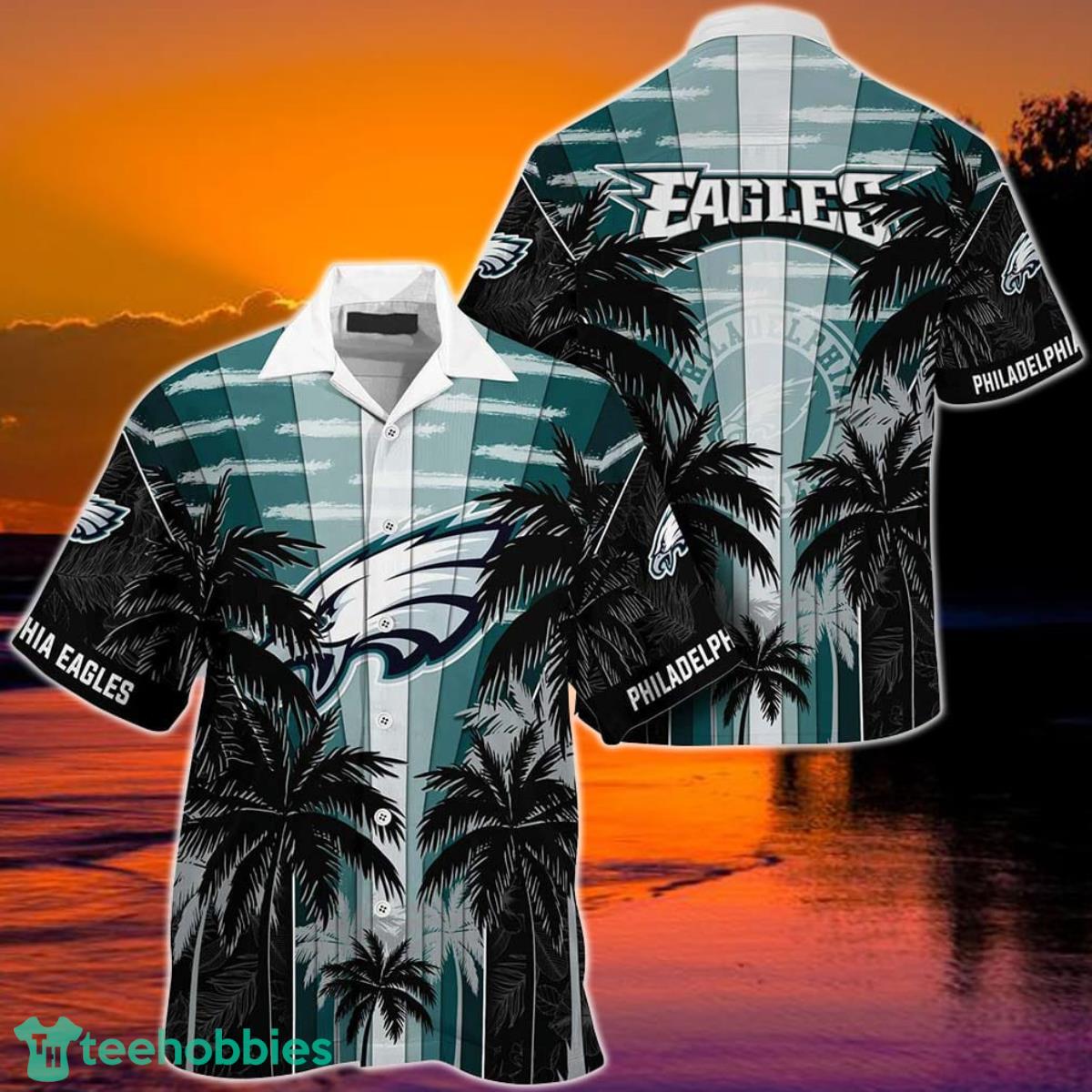 Philadelphia Eagles NFL Football Hawaiian Shirt, Trending Beach Shirt Style For Big Fans Product Photo 1